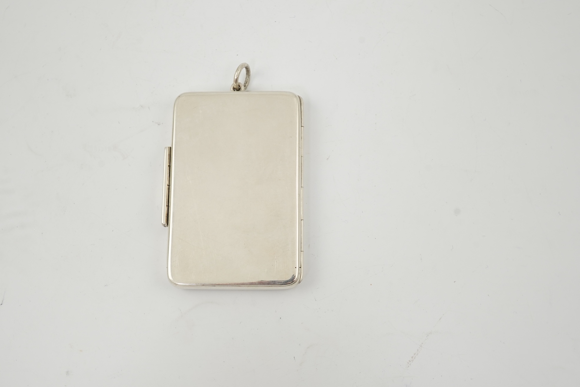 A George V patent silver 'Nomismatikos' coin purse, by William Edward Hurcomb, retailed by Lund, Cornhill